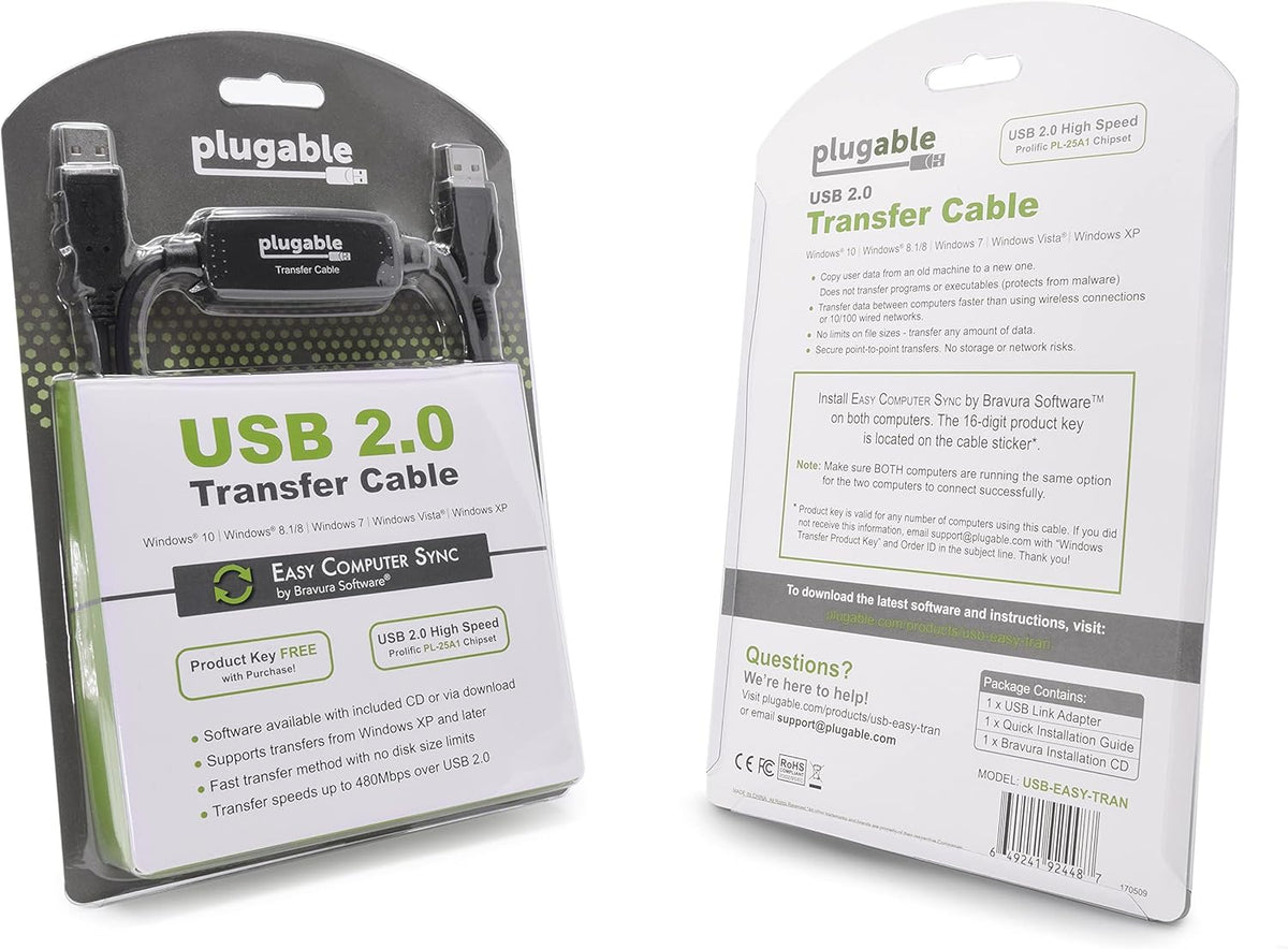 USB 2.0 Transfer Cable L400328