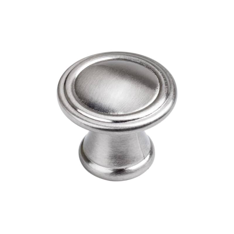 Silver Mushroom Cabinet Knob G313