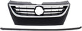 Primed Black Plastic Grille Assembly with Chrome Molding O629877