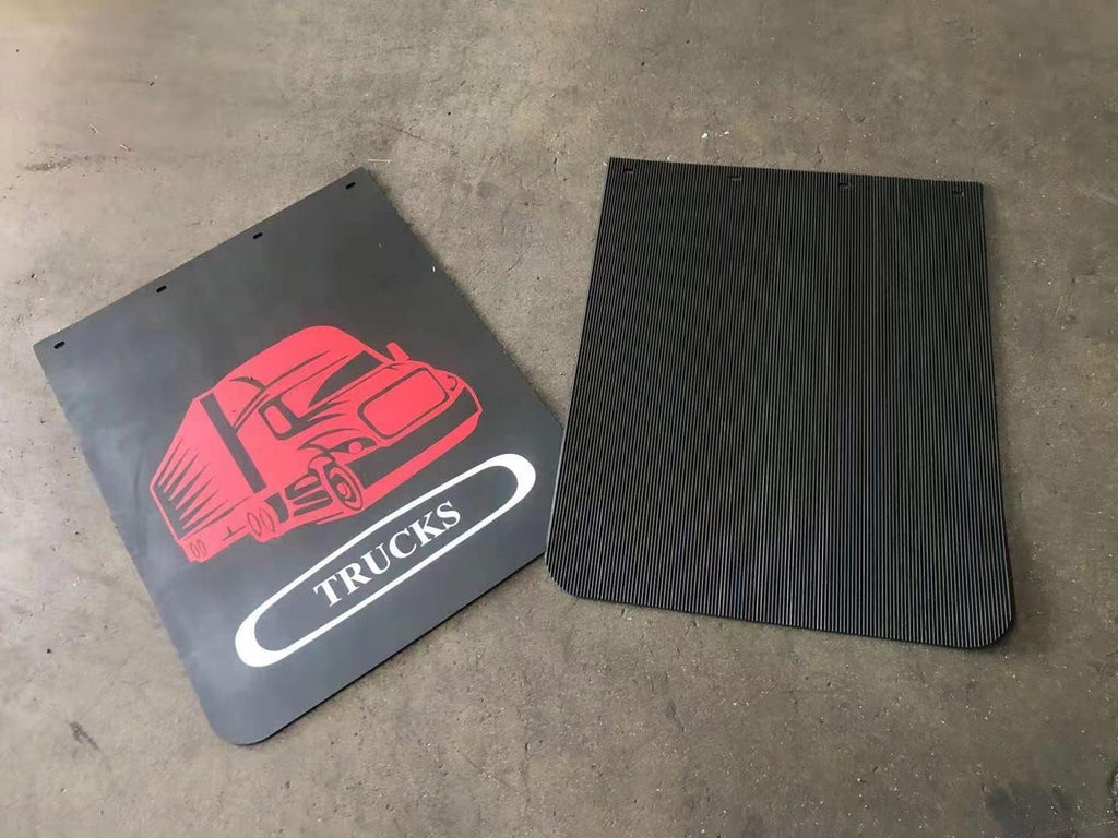2pcs Heavy Duty Rubber Mud Flaps 24"x30" for Trailer Truck Semi-Truck L659