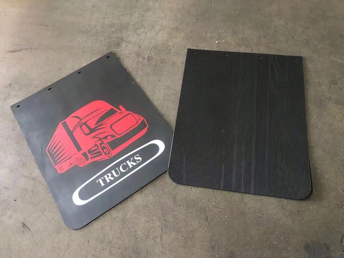 2pcs Heavy Duty Rubber Mud Flaps 24"x30" for Trailer Truck Semi-Truck L659