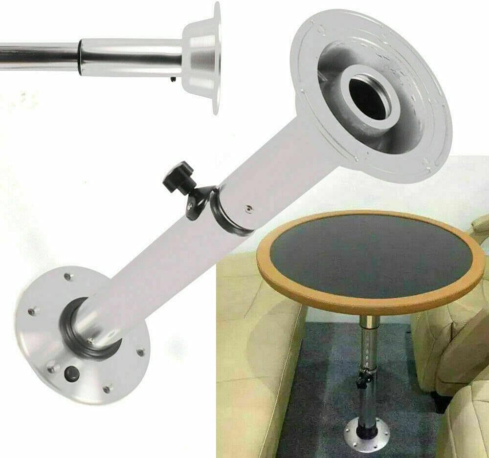 28Inch Adjustable Telescopic Pedestal with Mount Base Parts T15798