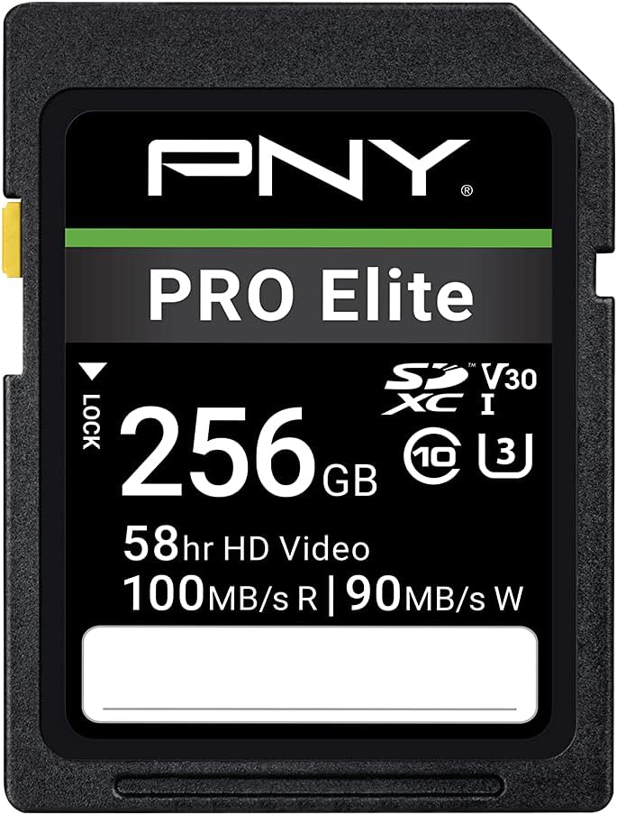 512GB PRO Elite Class 10 U3 V30 SDXC Flash Memory Card P82122