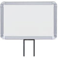 7 x 11 in. Satin Aluminum Sign Frame P6179