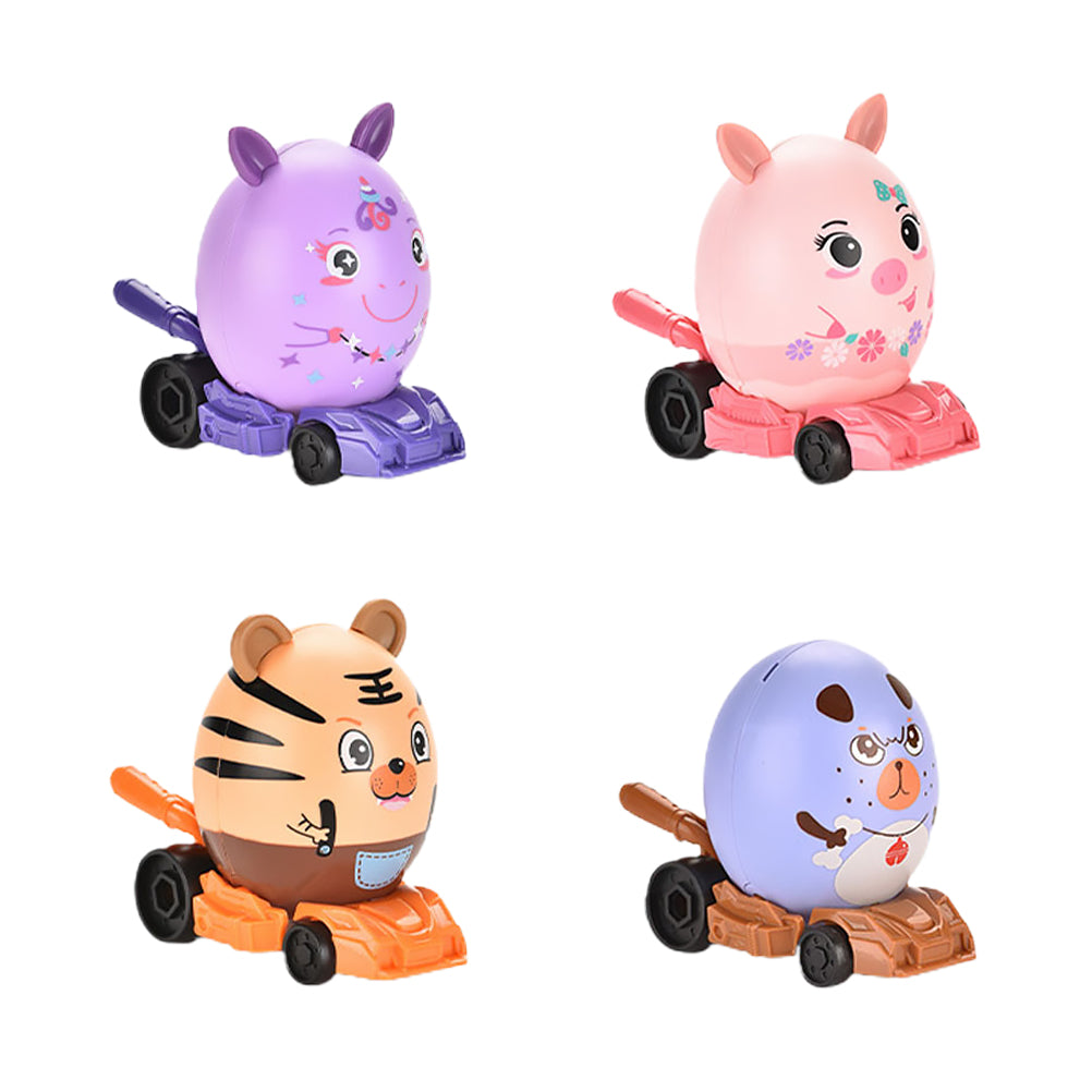 DIY Assembled Toys Car Blind Box Surprise Egg B578