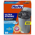 Blackout 13 Gallon Tall Kitchen Trash Bags, 80 Count E285