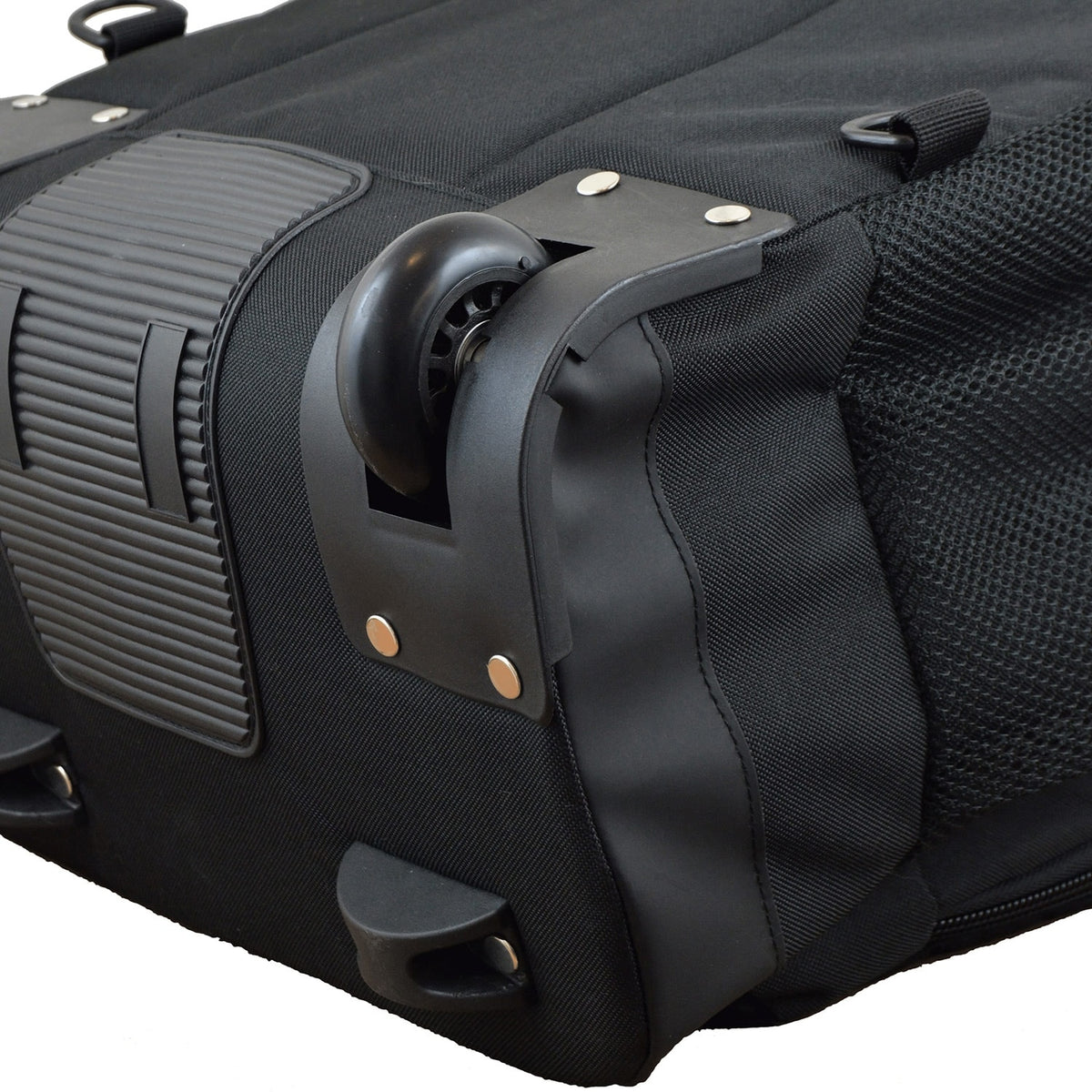 Black Premium Wheeled Backpack Y907
