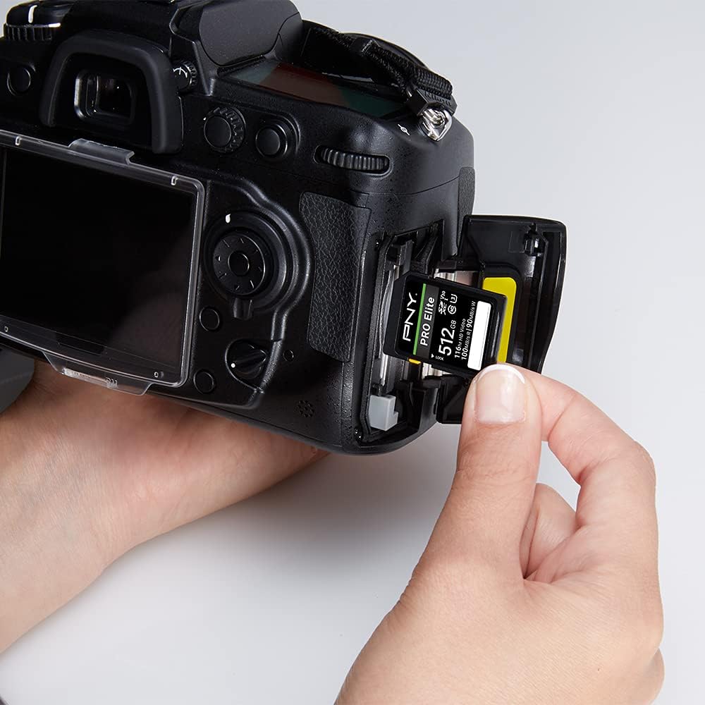 512GB PRO Elite Class 10 U3 V30 SDXC Flash Memory Card P82122