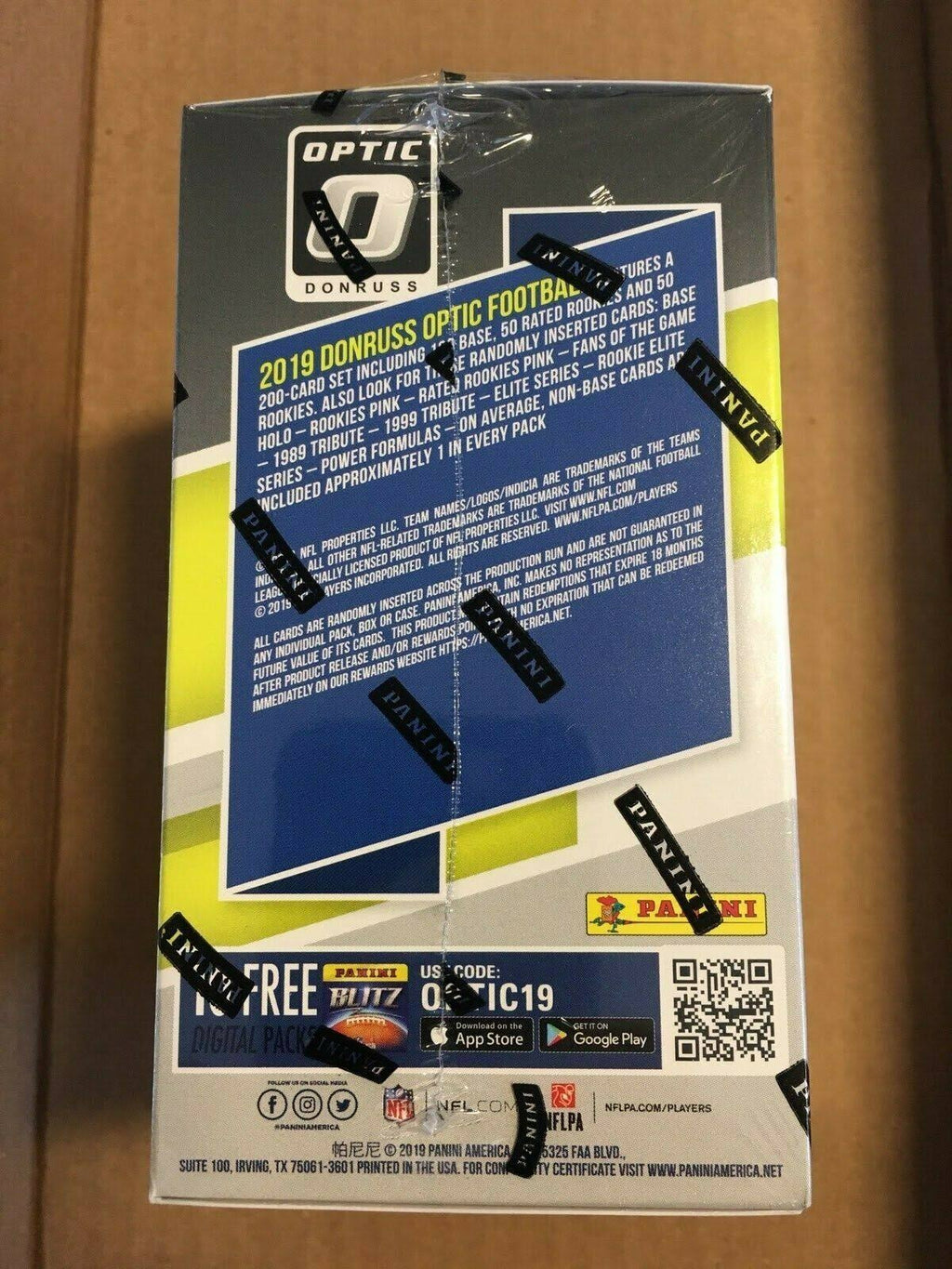2019 Donruss Optic Football Blaster Box U62103