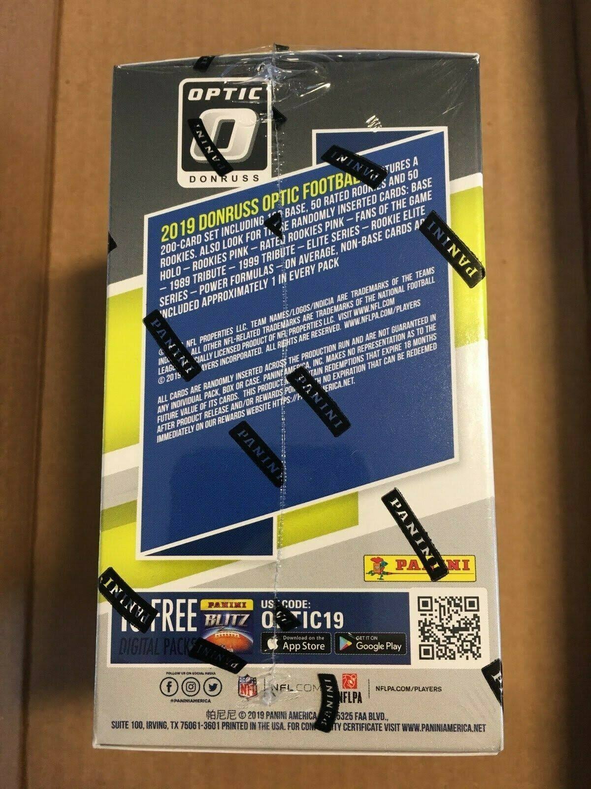 2019 Donruss Optic Football Blaster Box U62103