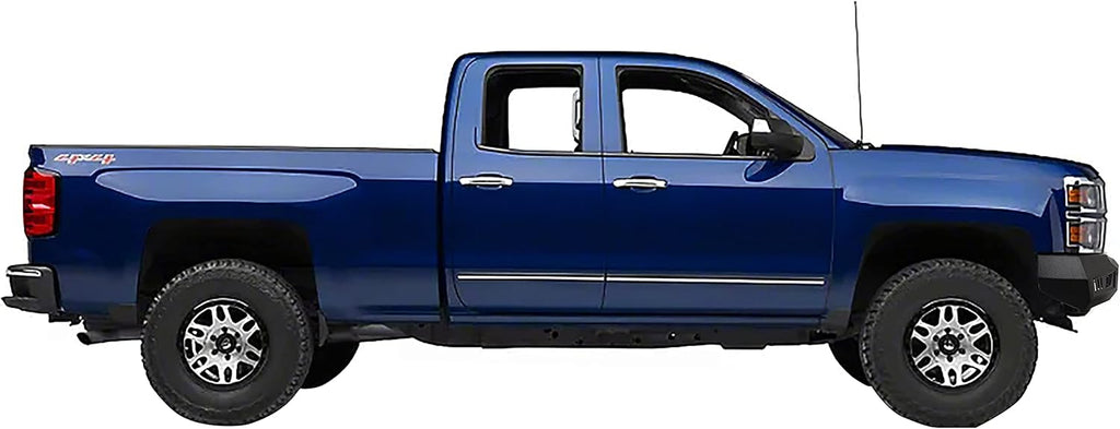 V8 GOD Silverado Full Width Front Bumper with LED Lights V19752