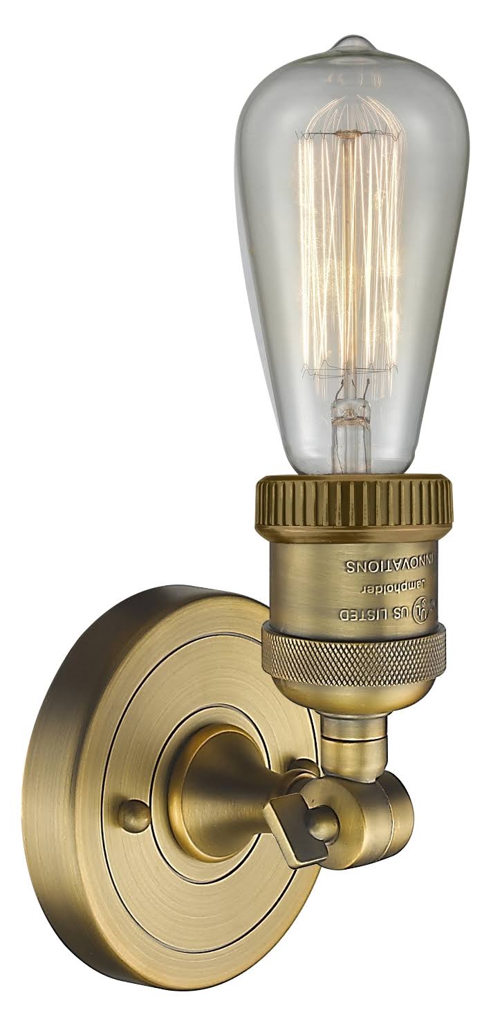 Brass LED Sconce W22105