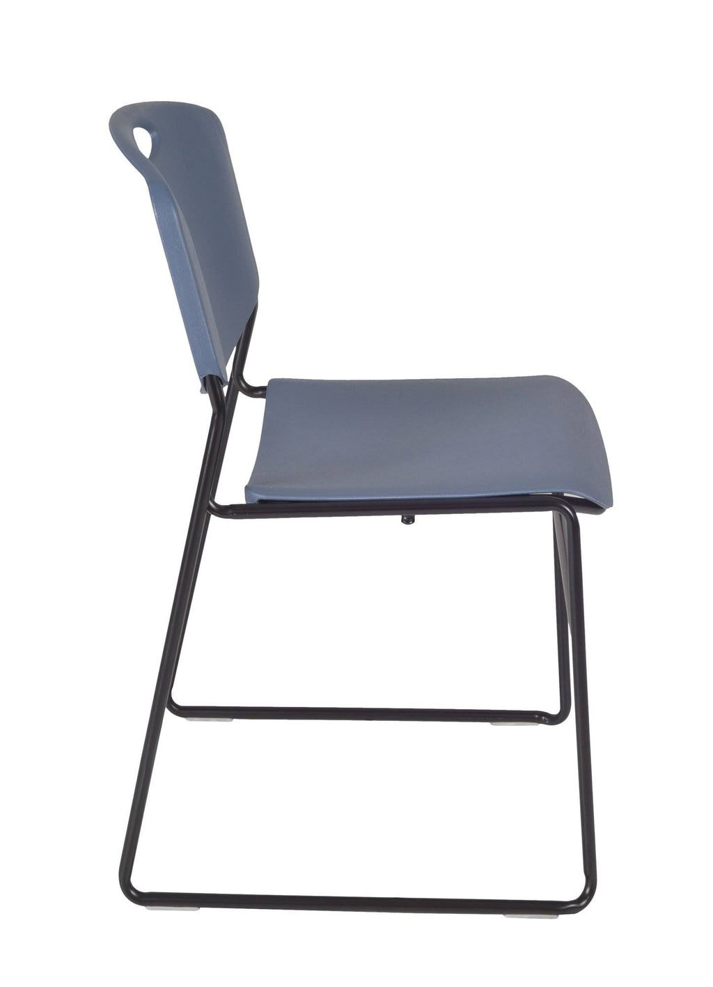 Square Breakroom Table with 4 Stack Chairs A8820