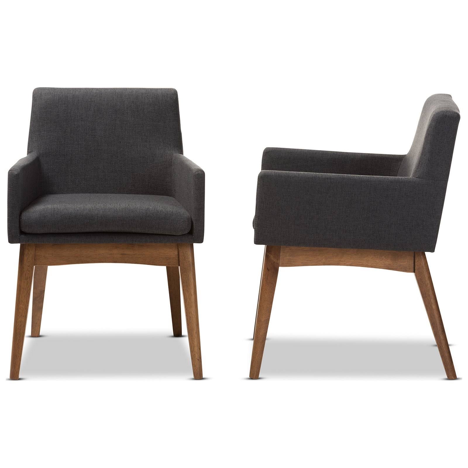 Grey/Beige Dining Armchair, Set of 2 O4949