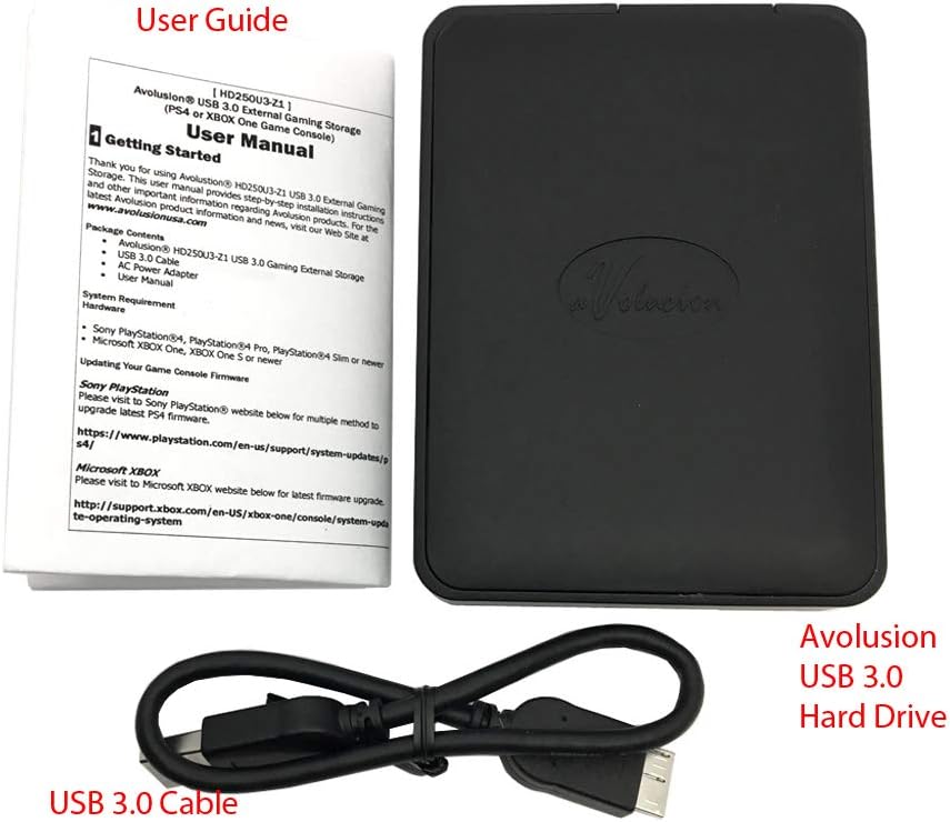 1TB USB 3.0 Portable External Hard Drive Pack of 2 N3890
