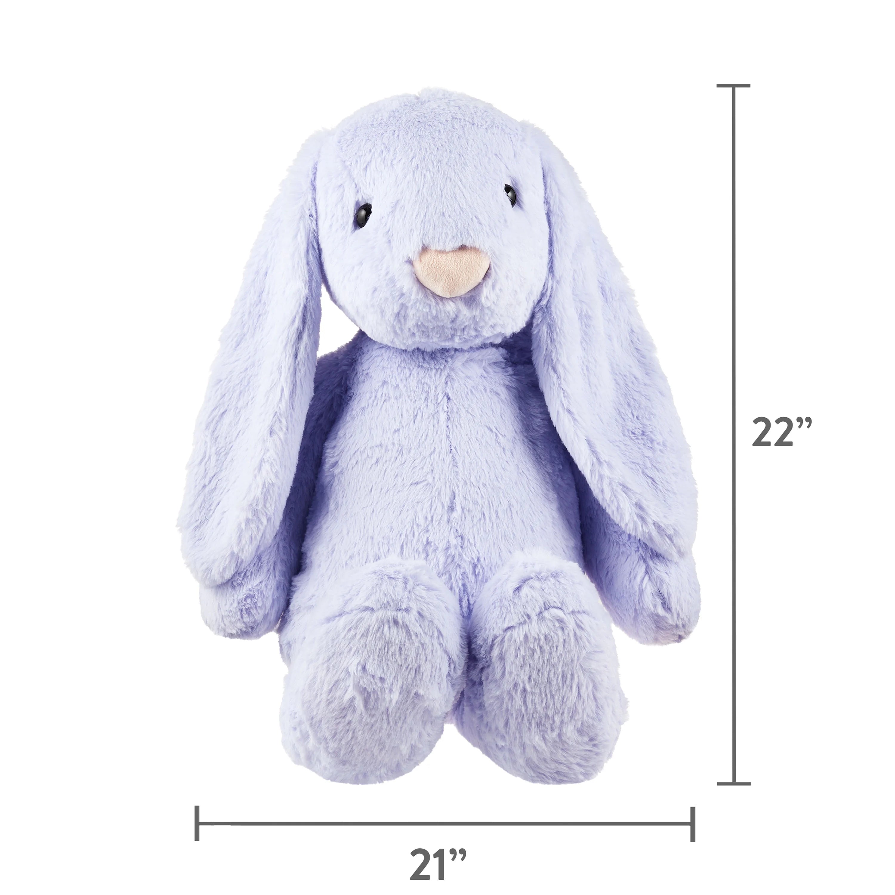 Purple Easter Bunny Plush S29911