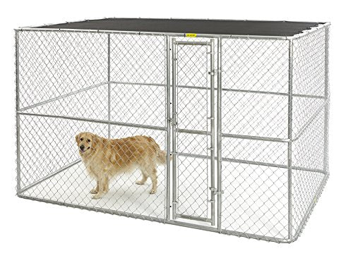 6 by 4 by 4-Feet Chain Link Portable Kennel V17243