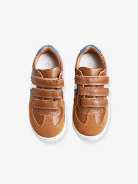 Camel Boys Trainers with Touch-Fastening Tab I291