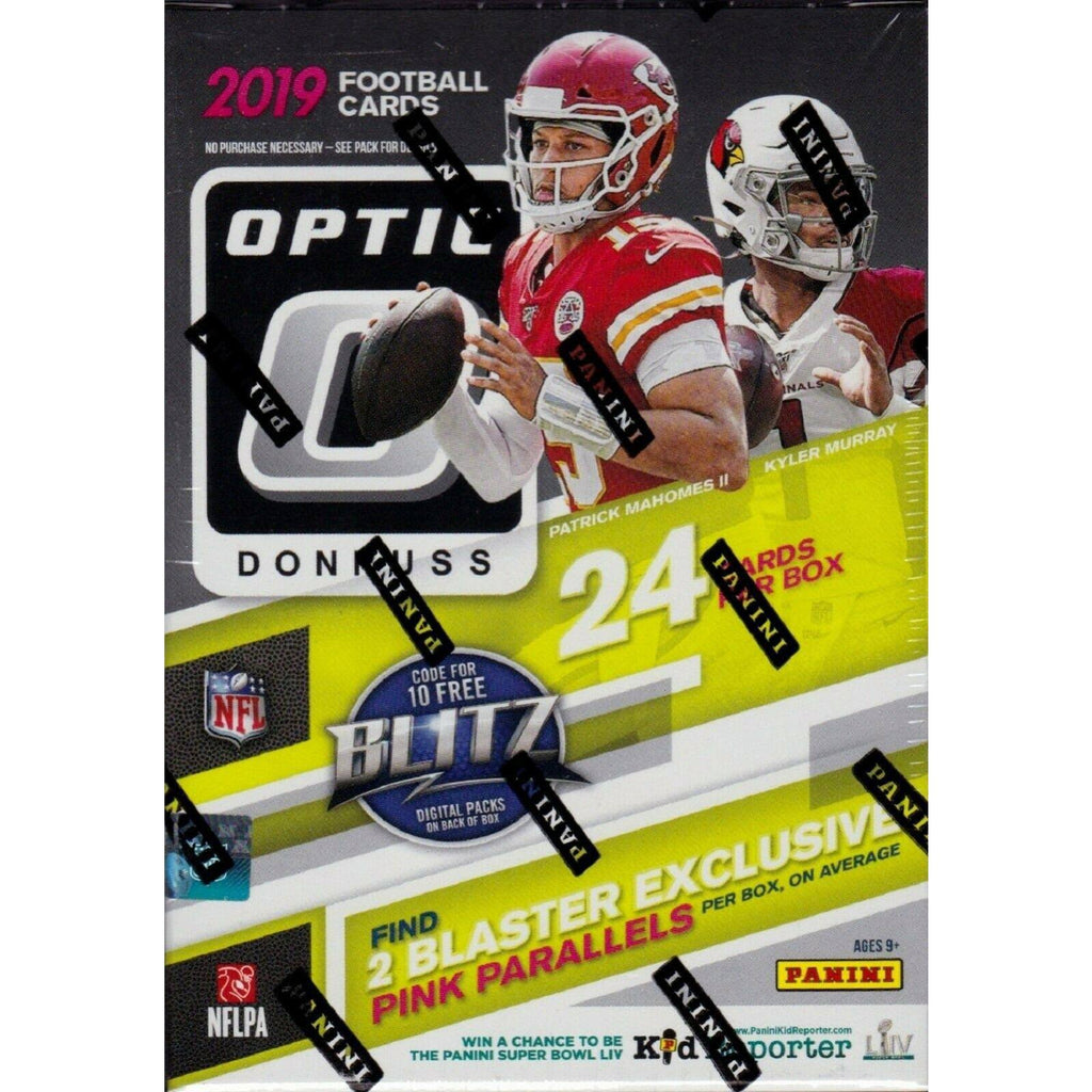 2019 Donruss Optic Football Blaster Box U62103
