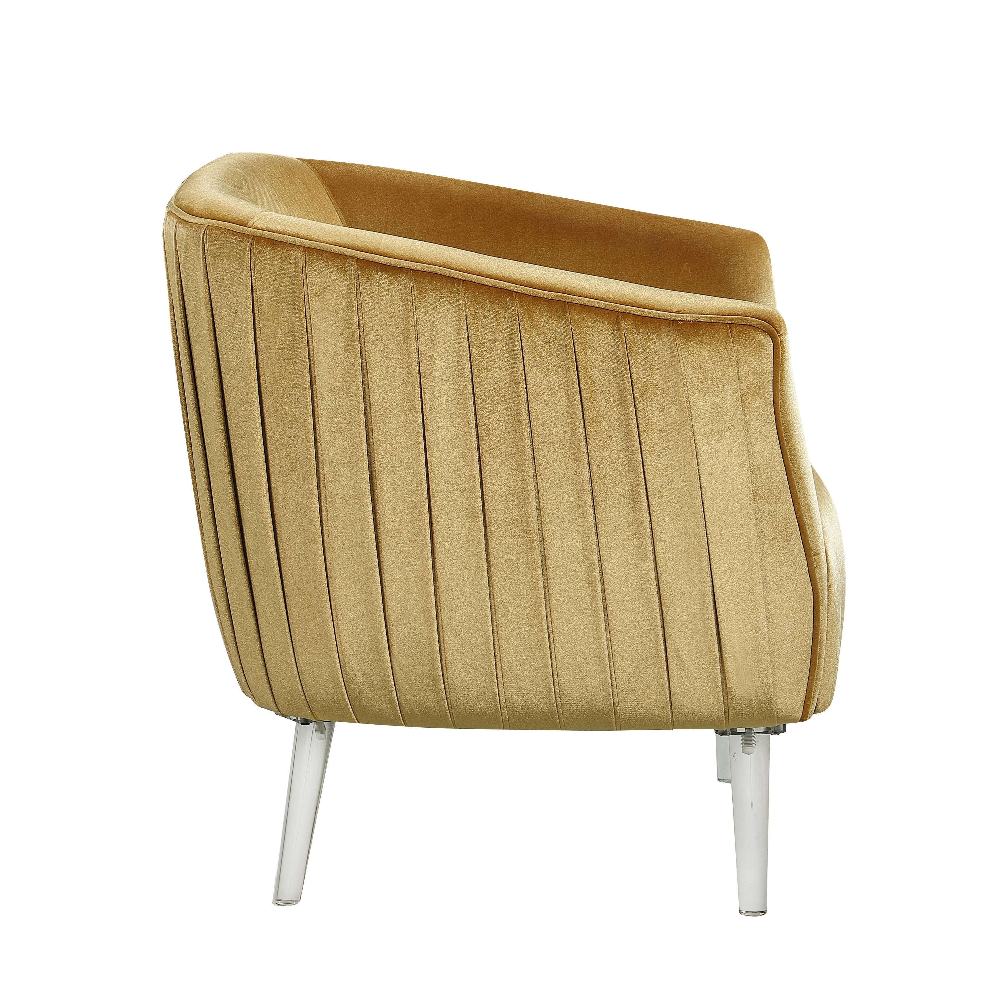 Black Velvet Curved Back Barrel Accent Chair X193086