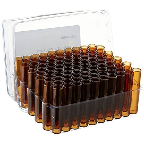 Amber Shell Vial u0026 Plug F2574