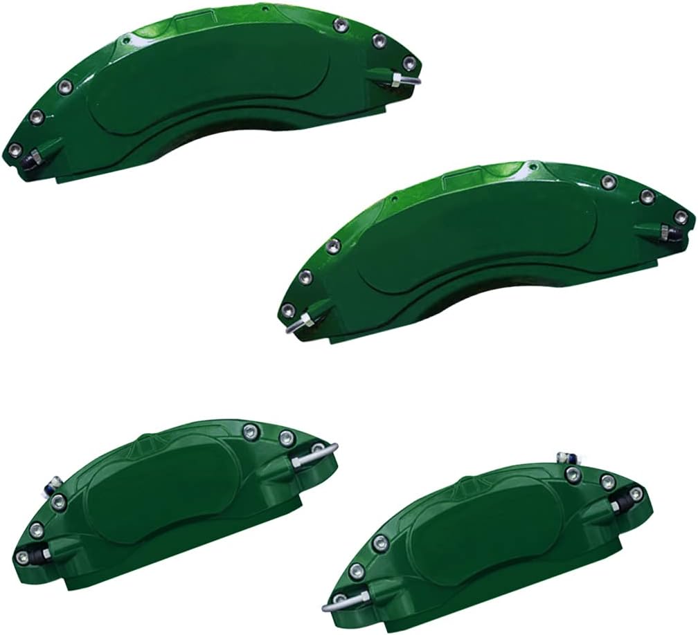 Aluminum Red Caliper Covers Front Double Piston L525