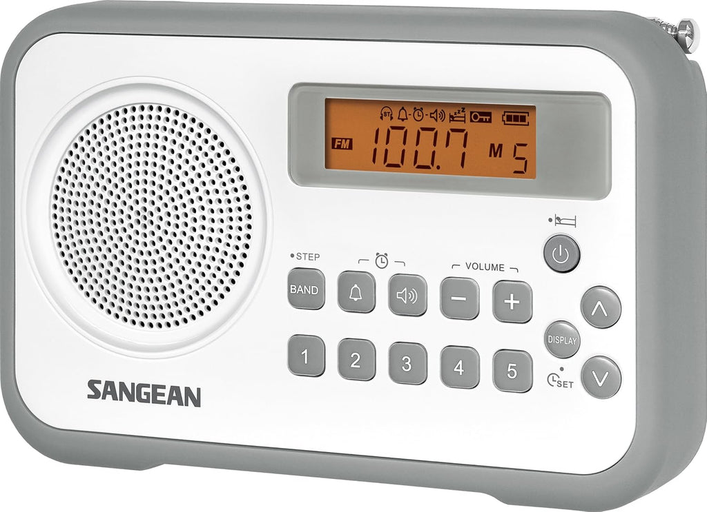 AM/FM Portable Digital Radio Pack of 2 E103