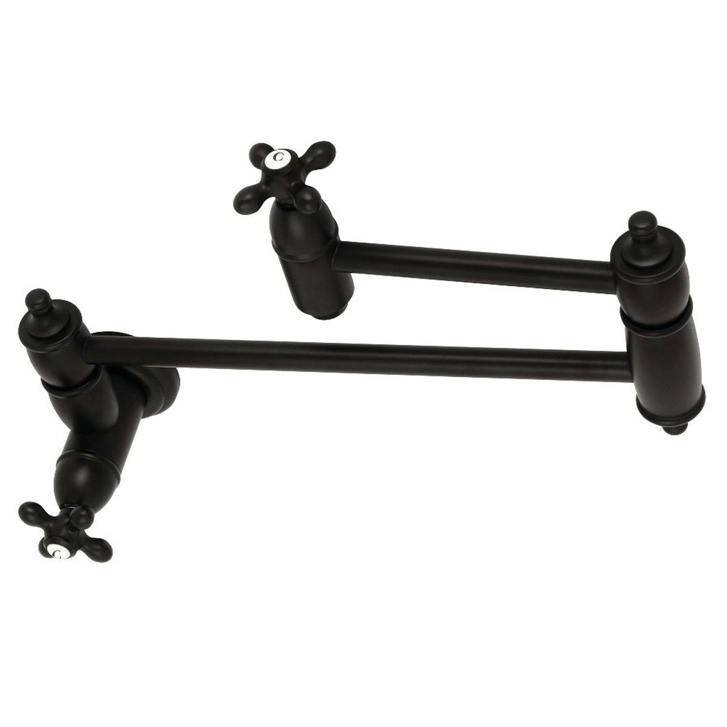 Oil Rubbed Bronze Wall Mount Pot Filler Kitchen Faucet Z792