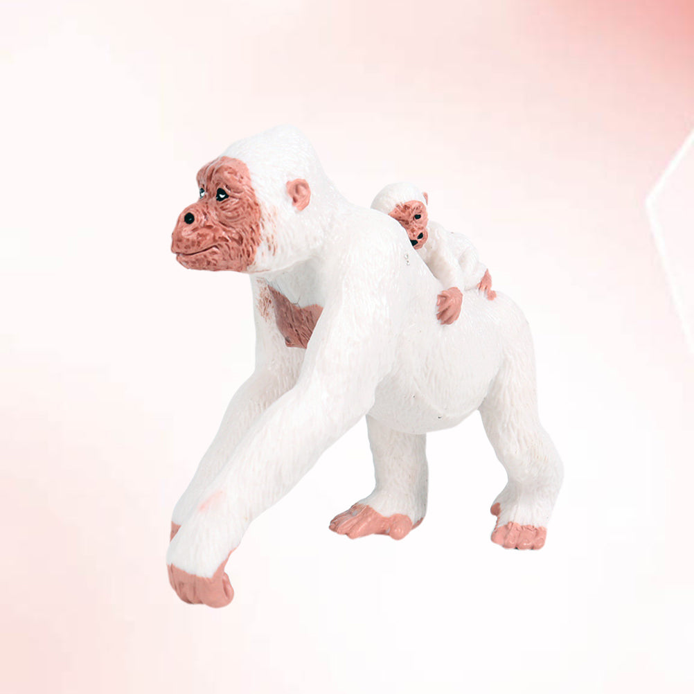 Fake Monkey Toy Educational Model Plaything Ornaments for Kid P2025