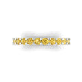 14k White Gold Eternity Band V2950