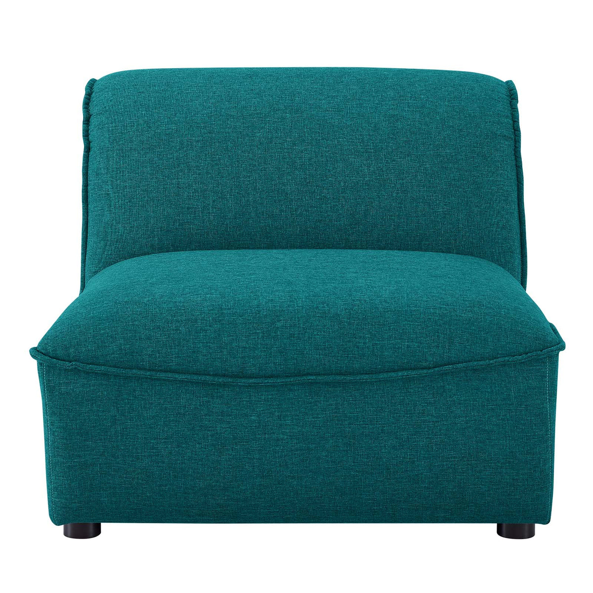 Teal Blue Fabric Sofa Chair F625