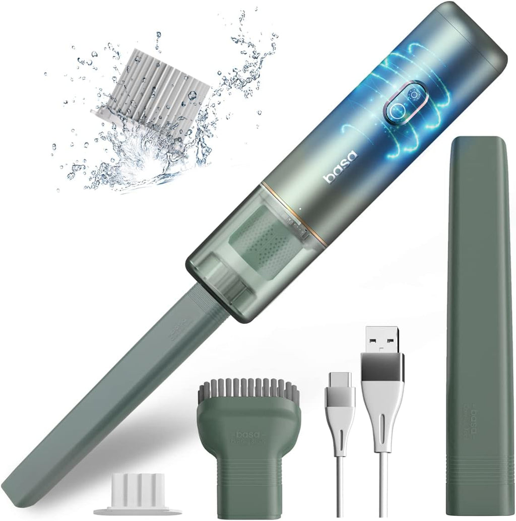 Mini Cordless Handheld Vacuum with 16Kpa Suction Rechargeable Li-ion Battery R614011