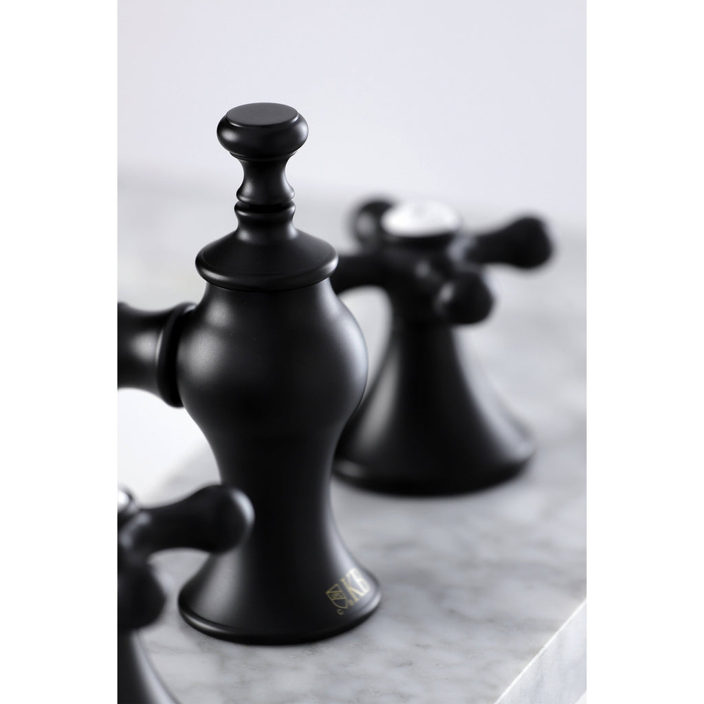 Vintage 8 in. Widespread Bathroom Faucet Brushed Brass J468