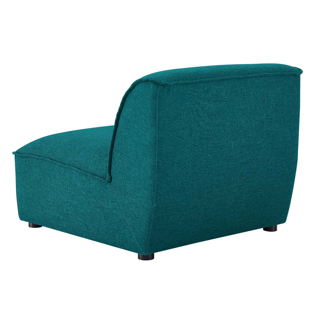 Teal Blue Fabric Sofa Chair F625