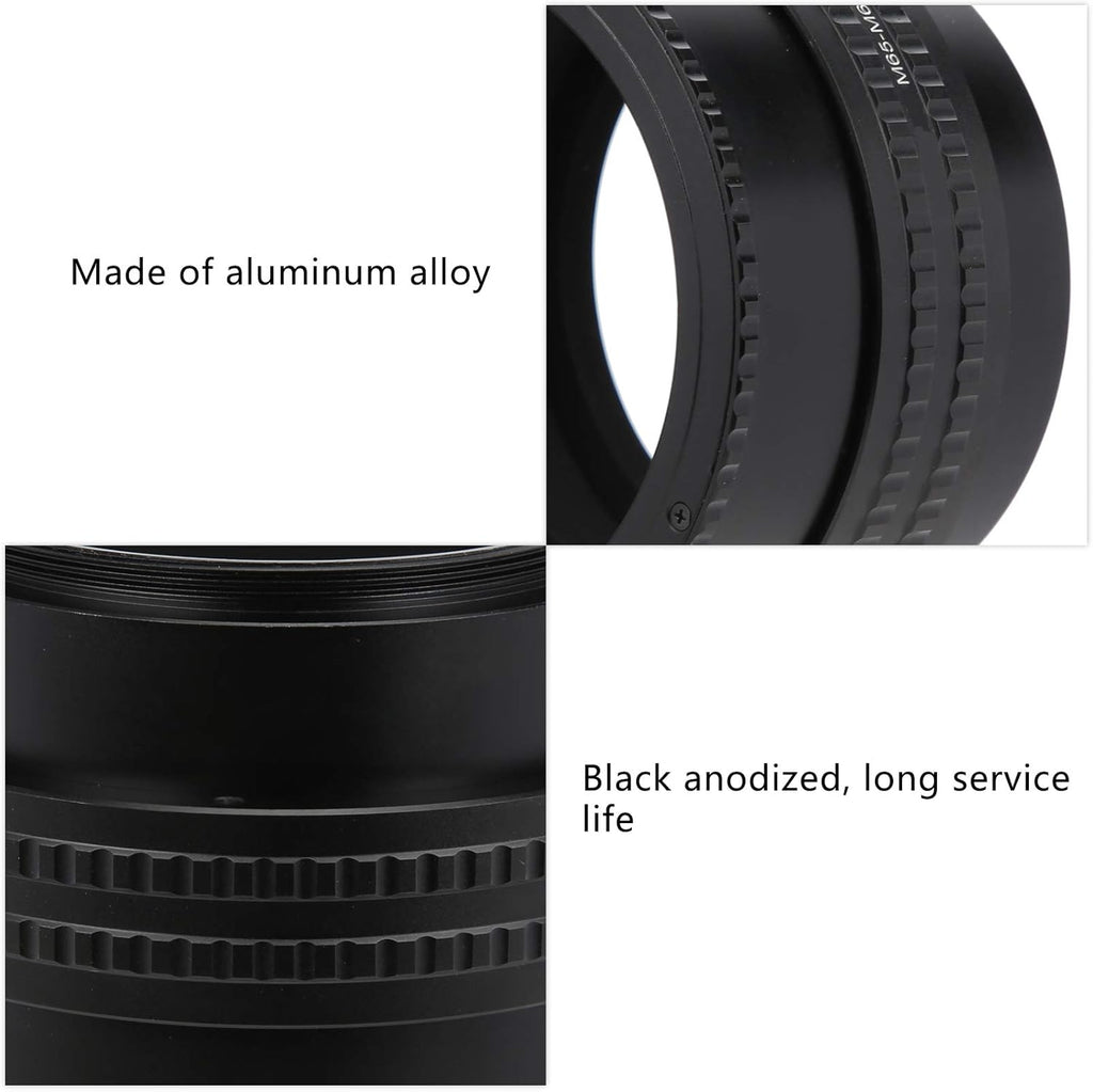 M65M65 2555mm Camera Adjustable Focusing Helicoid Adapter Macro Extension Tube Adapter Converter Connector V52029