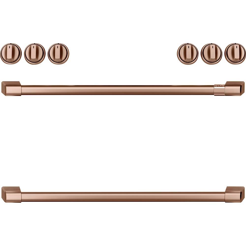 Brushed Copper Gas Knobs and Handle Kit L8222