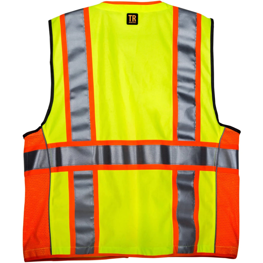 3M Safety Vest with Pockets and Zipper, Class 2 F356