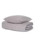 Prairie Stitch Duvet Cover Full/Queen Gray Y8040