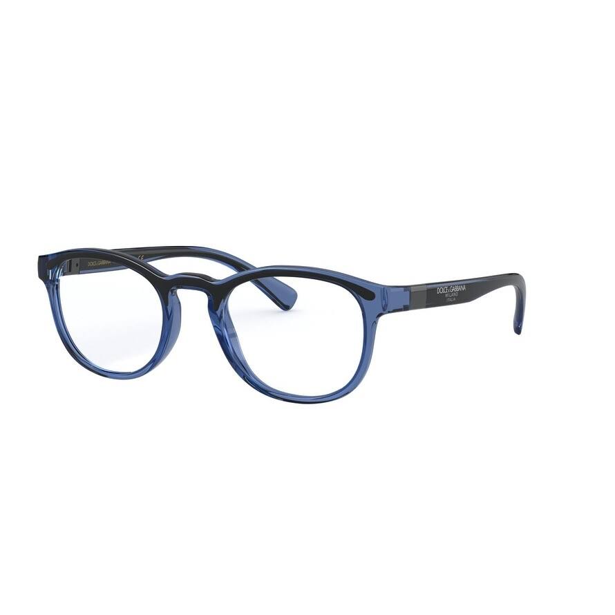 Transparent Blue/Black Sunglasses B294