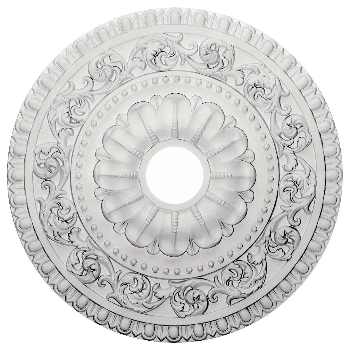23 1/2x22OD x 3 1/2x22ID x 2 1/8x22P Ceiling Medallion J103409