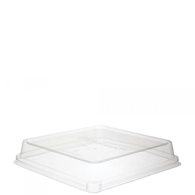 9x22 Square Compostable Lids 200-ct. Case G383