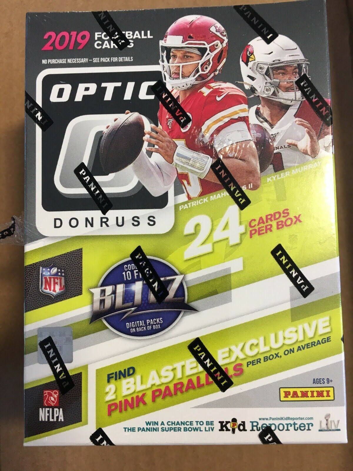 2019 Donruss Optic Football Blaster Box U62103