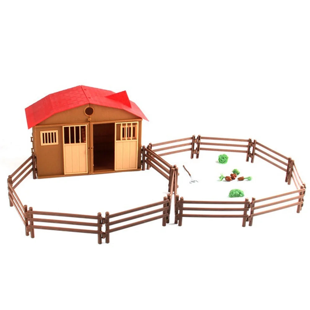 Simulation Farm Playset Sand Table Scene Model Toy B989