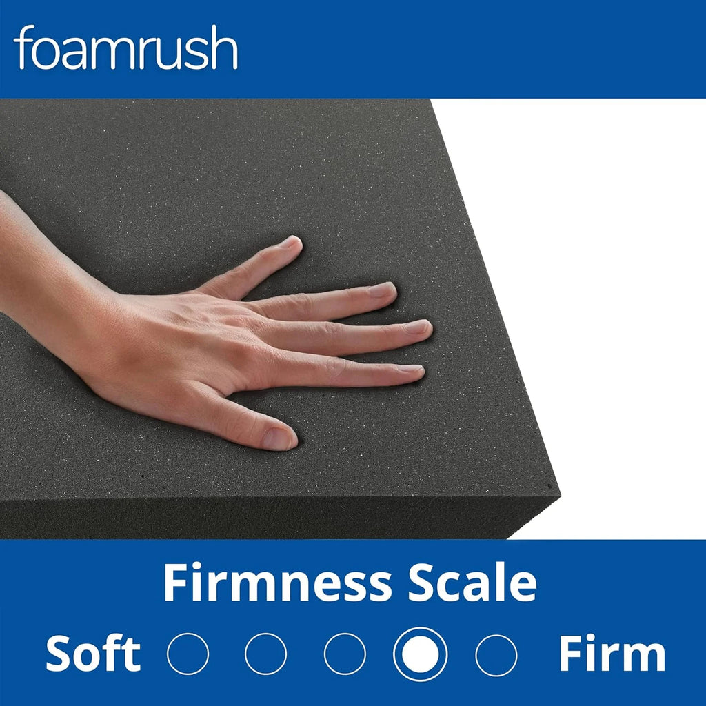Charcoal High Density Upholstery Foam Cushion B6933