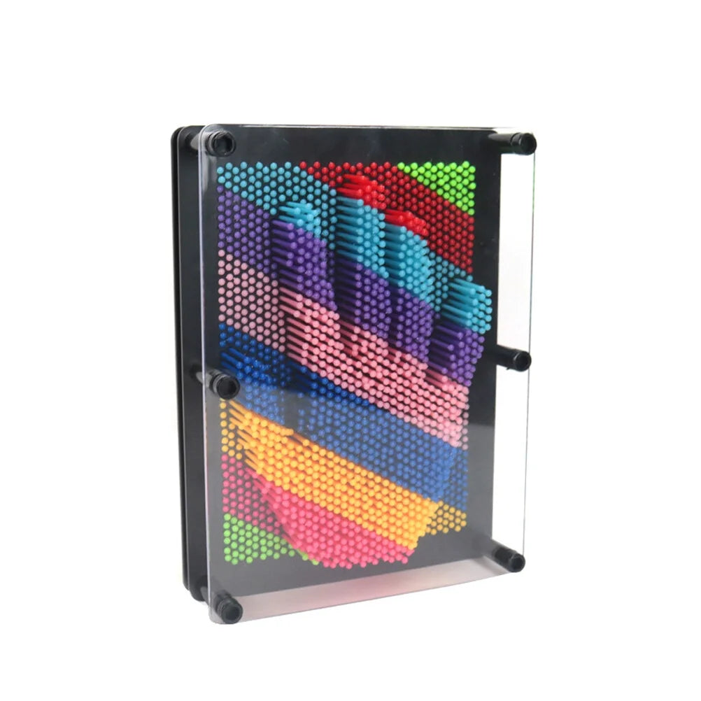 Plastic 3D Pin Art Handprint Toy D6921