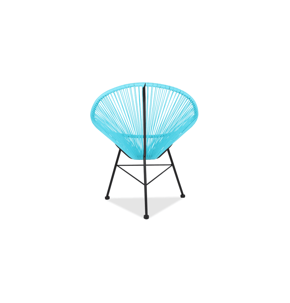 Pink Plastic Rattan Indoor/Outdoor Chair Z363