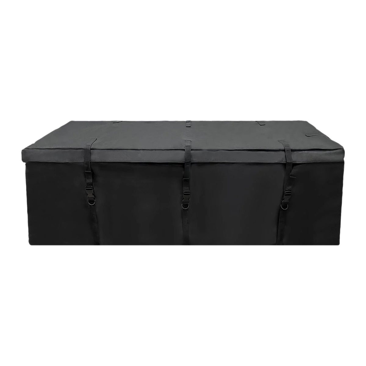 Waterproof Black Cargo Traveling Bag with Reinforced Straps and Zipper F405
