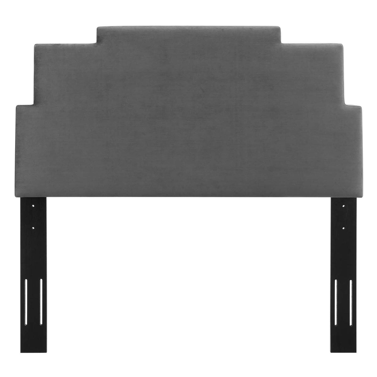 Charcoal Performance Velvet Headboard King California King H46765
