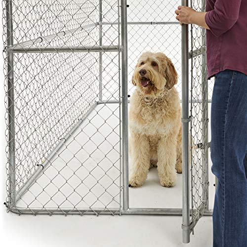 6 by 4 by 4-Feet Chain Link Portable Kennel V17243