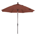 9 ft. Fiberglass Market Umbrella Collar Tilt Bronze C1831